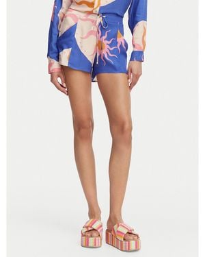 Maaji Stoffshorts Blissful Pt2350Csh005 Regular Fit - Blau