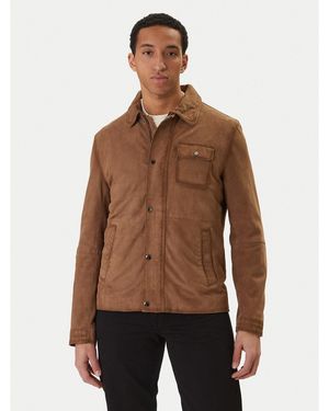 Milestone Lederjacke Elias 611613 60740 Regular Fit - Braun