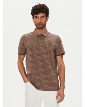 Michael Kors Poloshirt Cs550V85Ks Regular Fit - Braun