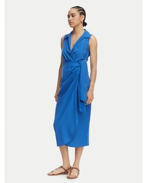 Lola Casademunt Kleid Für Den Alltag Ls2616132 Regular Fit - Blau