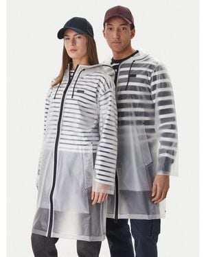 HUNTER Regenjacke Andrea Haru0003261 Transparent Regular Fit - Grau