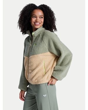 Roxy Fleecejacke Boundless Spirit Erjpf03249 Regular Fit - Grün