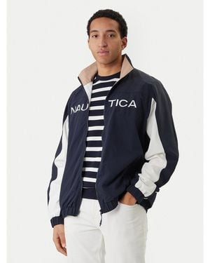 Nautica Übergangsjacke Cameron Fz Ncc04495 Regular Fit - Blau