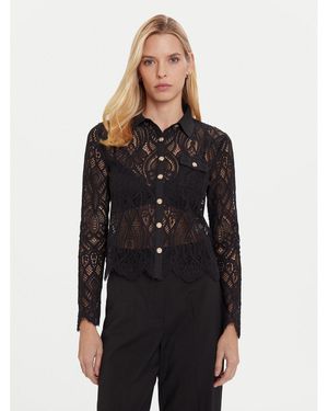 Morgan Bluse 252-Tlila Slim Fit - Schwarz