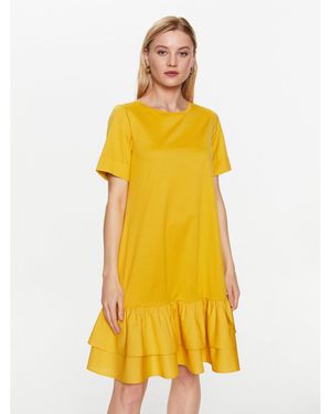 Weekend by Maxmara Kleid Für Den Alltag Vanna 2356210331 Regular Fit - Gelb