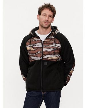 Volcom Sweatshirt Muzzer Tripper A5832200 Relaxed Fit - Schwarz