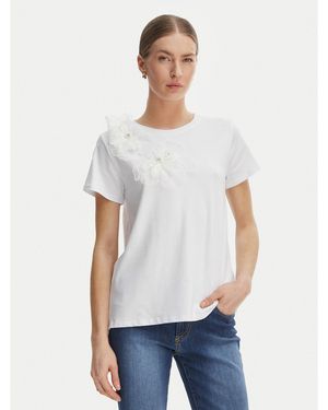 Rinascimento T-Shirt Cfc0128080003 Regular Fit - Weiß
