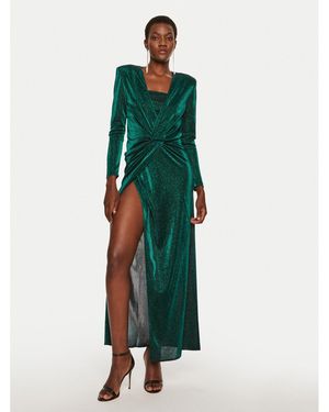 SIMONA CORSELLINI Abendkleid A24Ceab045 Slim Fit - Grün