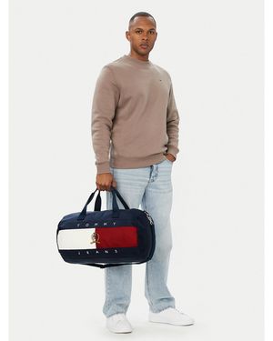 Tommy Hilfiger Wochenendtasche Tjm Archive Duffle Am0Am14614 - Blau