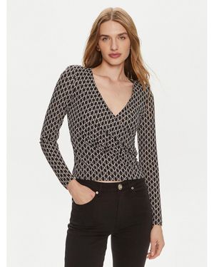 MARCIANO BY GUESS Bluse 4Ygp00 6262A Slim Fit - Grau