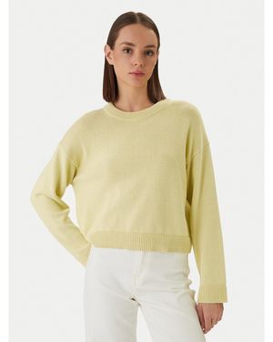 Calvin Klein Pullover Lv047D305G Relaxed Fit - Gelb