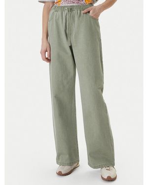 Roxy Jeans Saltwater Erjdp03329 Loose Fit - Grün