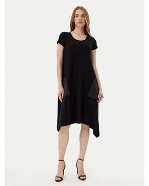 Joseph Ribkoff Kleid Für Den Alltag 251146 Regular Fit - Schwarz