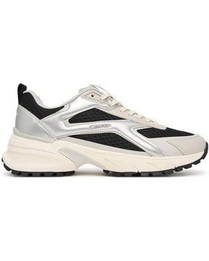 Calvin Klein Sneakers Hike Run Ckstripe Mesh Met Hw0Hw03140 - Weiß