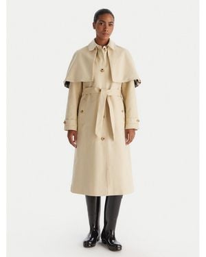 HUNTER Tenchcoat Keltie Harw0014251 Regular Fit - Natur