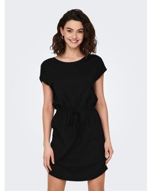 ONLY Kleid Für Den Alltag 15153021 Regular Fit - Schwarz