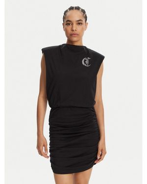 Just Cavalli Kleid Für Den Alltag 78Paoe11 Regular Fit - Schwarz