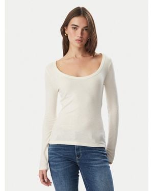 Guess Bluse W6Bp18 K6246 Regular Fit - Weiß