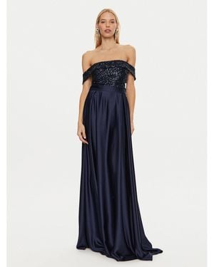 Rinascimento Abendkleid Cfc0120520003 Regular Fit - Blau