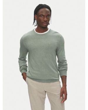 Lindbergh Pullover 30-80043 Slim Fit - Grün