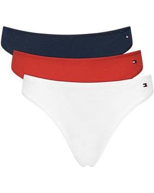 Tommy Hilfiger String-Set Uw0Uw06129 - Rot
