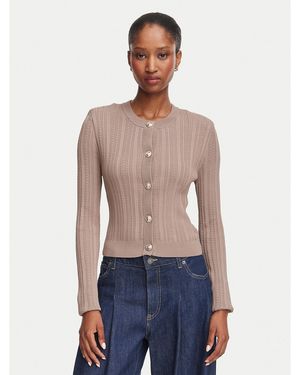 Guess Strickjacke W6Yr26 Z0973 Regular Fit - Braun