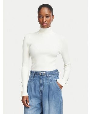 Guess Rollkragenpullover 183992 Classic Fit - Weiß