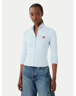 Tommy Hilfiger Strickjacke Dw0Dw20967 Slim Fit - Weiß