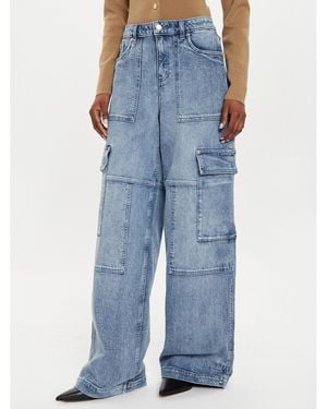 MICHAEL Michael Kors Jeans Mt4905Heb1 Wide Leg - Blau