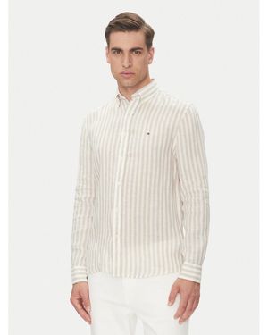 Tommy Hilfiger Hemd Essential Mw0Mw38581 Regular Fit - Weiß
