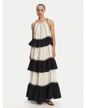 Devotion Twins Sommerkleid Kleio 025.303G Loose Fit - Schwarz