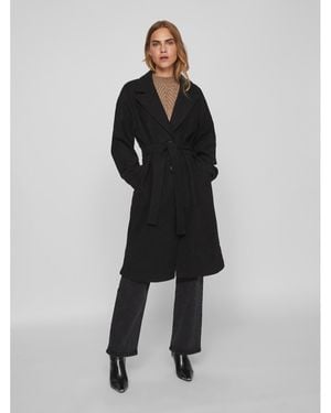 Vila Übergangsmantel 14084347 Regular Fit - Schwarz
