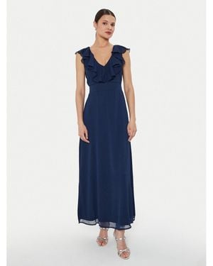 Vila Abendkleid Falia 14097028 Regular Fit - Blau