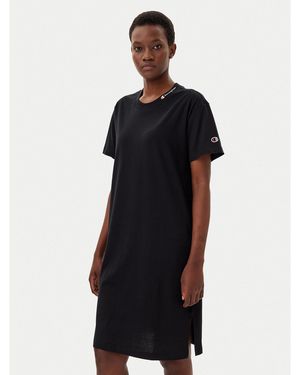 Champion Kleid Für Den Alltag 117782 Loose Fit - Schwarz
