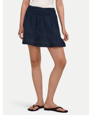 ONLY Minirock Katti 15376205 Regular Fit - Blau