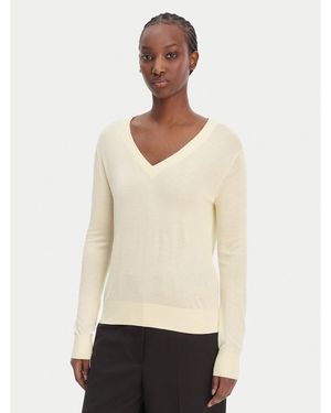 Calvin Klein Pullover Lv044F324G Regular Fit - Weiß