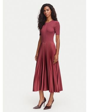 BOSS Kleid Für Den Alltag Fadridi 50535658 Regular Fit - Rot