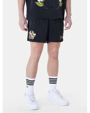 KTZ Sportshorts New York Yankees Mlb Woven 60596375 Regular Fit - Blau