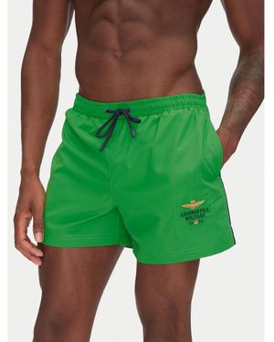 Aeronautica Militare Badeshorts 251Bw223Ct2967 Regular Fit - Grün