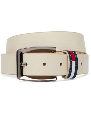 Tommy Hilfiger Gürtel Tjw Bold Flag 3.0 Aw0Aw18099 - Natur