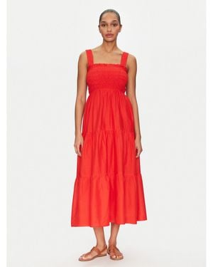 Seafolly Sommerkleid Faithful 55452-Dr Regular Fit - Rot