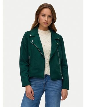 Vero Moda Jacke Aus Kunstleder Jose 10300938 Regular Fit - Grün
