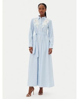 GAUDI Hemdkleid 511Fd15026 Regular Fit - Blau
