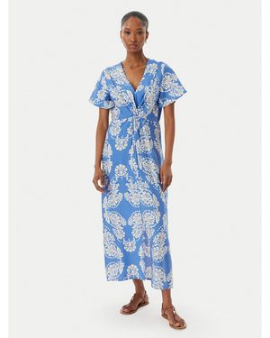 Lola Casademunt Sommerkleid Ls2616137 Regular Fit - Blau
