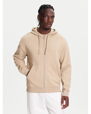 HUGO Sweatshirt Dapozip 50548651 Relaxed Fit - Natur