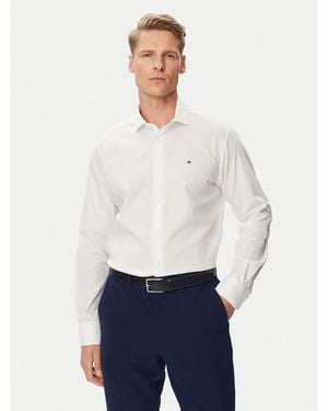 Tommy Hilfiger Hemd Mw0Mw45307 Regular Fit - Weiß