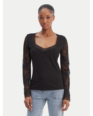 Morgan Bluse 261-Tanka Slim Fit - Schwarz
