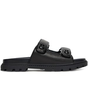 COACH Pantoletten Sculpted C Cbo86 - Schwarz