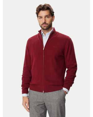 GANT Strickjacke 8050334 Regular Fit - Rot