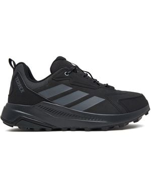adidas Trekkingschuhe Terrex Anylander Leather Hiking Kj5209 - Blau